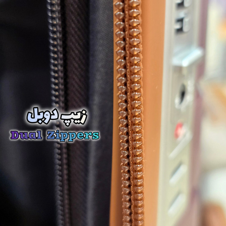 چمدان سامیت مدل فلکس رنگ آبی روشن